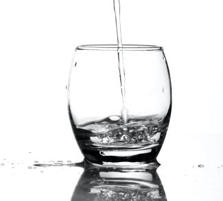 Flint-glassofwater
